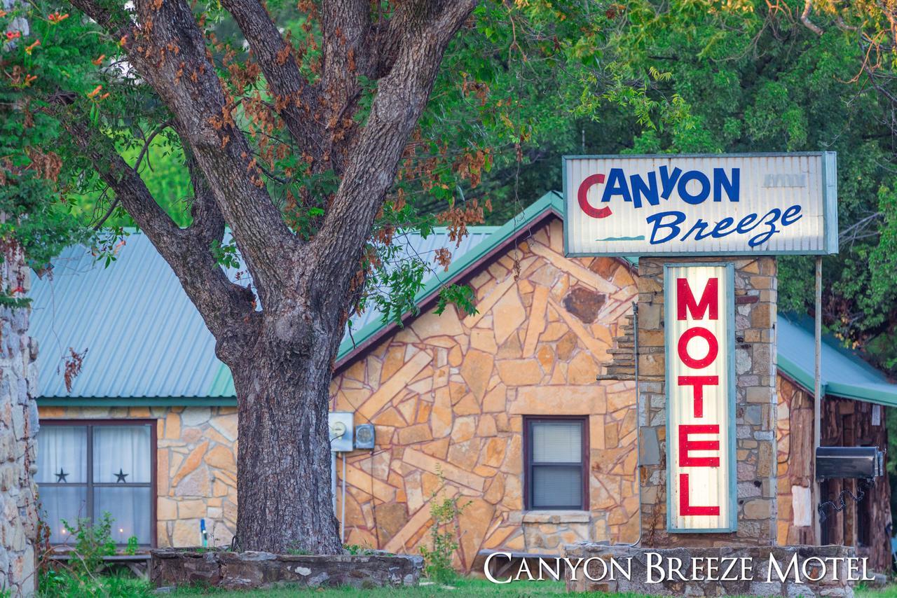 Canyon Breeze Motel Sulphur エクステリア 写真